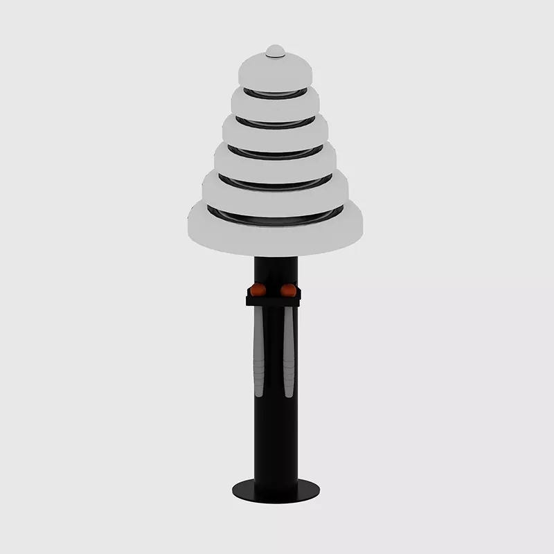 मीनार के आकार की लयबद्ध टक्कर